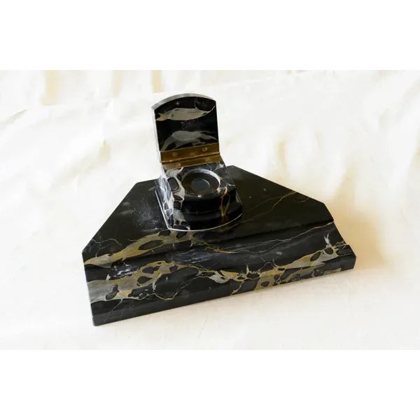 19th Century Marble Inkwell For Sale - Image 4 of 5