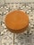 Mid Century Suede Vanity Stool For Sale - Image 4 of 5