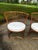 Iconic MCM Russel Woodard Set of 3 Iron Chairs For Sale - Image 10 of 12