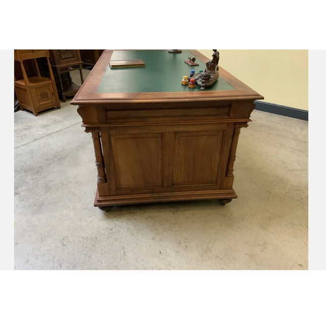 Antique Neo-Renaissance Desk, 1880 For Sale - Image 10 of 15