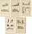 Paper Benard, Various Furniture, 1785, Prints, Set of 5 For Sale - Image 7 of 7