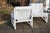 Vintage White Faux Bamboo Chairs by Kettal, 1980s, Set of 2 For Sale - Image 4 of 18