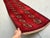 Red Vintage Turkmen Bokhara Tekke Gul Runner - 2'11" X 9'10" For Sale - Image 8 of 10