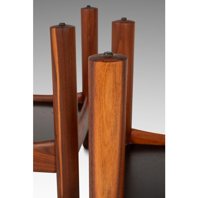 Set of Two (2) Tubular Glass-Top End Tables After Adrian Pearsall for Craft Associates, C. 1960s For Sale - Image 13 of 18
