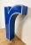 Vintage Blue Plastic Illuminated Letter R, 1970s For Sale - Image 4 of 14