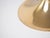 Gold Vintage Semi Pendant Lamp by Bonderup and Thorup for Fog & Mørup, 1968 For Sale - Image 8 of 14