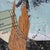 Christiane Corcelle "Whispers of the Forest 4" Mixed Media on Canvas, Tall Narrow Abstract Painting in Pale Blue and Black, 2024 For Sale - Image 4 of 9