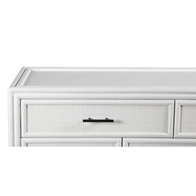 Bermuda Eight-Drawer Dresser - White For Sale In West Palm - Image 6 of 9