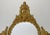French Victorian Gilt Bronze Vanity Oval Table Mirror With Cherubs For Sale - Image 4 of 12