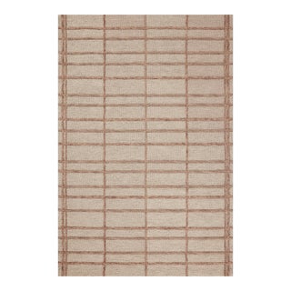 Chris Loves Julia x Loloi Bradley Rose / Blush 7'-9" x 9'-9" Area Rug For Sale