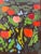 Green 1997 Milo Winters Jr. Vibrant Impressionist Garden Landscape Oil Painting - Framed For Sale - Image 8 of 14