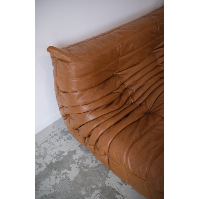 1970s Togo Sofa Set by Michel Ducaroy for Ligne Roset, 1975, Set of 3 For Sale - Image 5 of 10