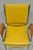 Vintage Nightingale Mid Century Modern Chrome & Yellow Vinyl Stacking Chair Pair For Sale - Image 9 of 15