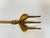 Brass Vintage English Brass Toasting Fork With City of London Heraldic Coat of Arms For Sale - Image 8 of 14