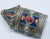 Antique Kabyle Berber Silver & Enamel Kohl Jewelry Box, Algeria, Circa 1920s For Sale - Image 15 of 17