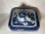 Chinese 18th Century Chinese Export Blue White Canton Ware Covered Dish For Sale - Image 3 of 7