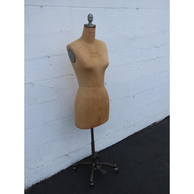 Restoration Hardware Reproduction Dress Form Height Adjustable Mannequin 6889 For Sale - Image 10 of 18