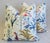 Textile Floral Wildflower Botanical Cotton & Linen Feather/Down Pillows 24" Square - Pair For Sale - Image 7 of 10