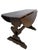 Italian Renaissance Oval Walnut Drop-Leaf Dining Table, 1700s For Sale - Image 9 of 9