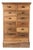 Antique English Pine Apothecary Drawer Cabinet, Circa 1900 For Sale