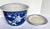 Chinoiserie Late 1800s Blue/White Prunus Blossom Chinese Jardiniere With Underplate For Sale - Image 3 of 15