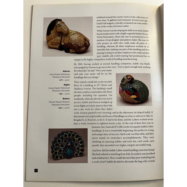Judith Leiber Handbags Book For Sale In New York - Image 6 of 6
