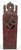 Our diamond pattern cut out wall pocket has rich warm burgundy, red wine tones. Hang anywhere as a piece of art, use in a...