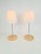2000 - 2009 Vintage Basisk Table Lamp in Birch and Glass by Wiebke Braash for Ikea, 2000s, Set of 2 For Sale - Image 5 of 11