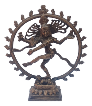 Vintage Shiva Nataraja Bronze Sculpture, 1920s