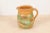 19th Century French Jaspe Pottery Pitcher with Yellow Glaze and Green Accents For Sale - Image 12 of 13