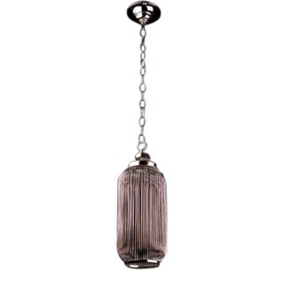 Canary Pendant in Nickel Finish For Sale
