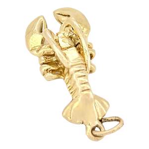 Vintage 14k Articulating Lobster Charm