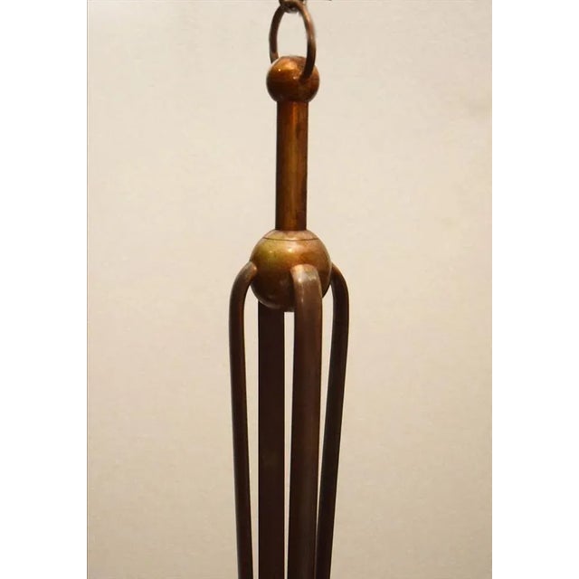 Brass Chandelier, Italy, 1950s For Sale - Image 11 of 12