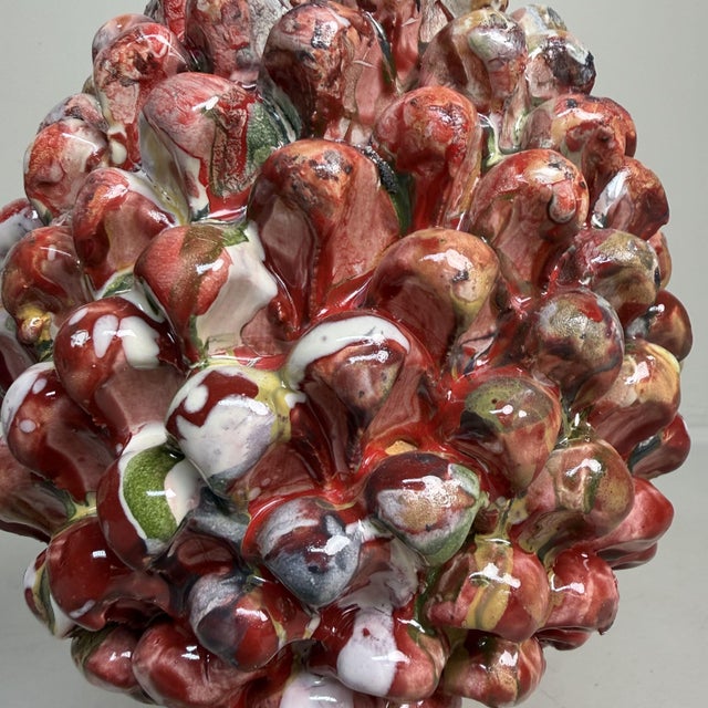 Ceramic Pigne Portafortuna by Gennaro Condurso, Italy, 2010s, Set of 2 For Sale - Image 10 of 12