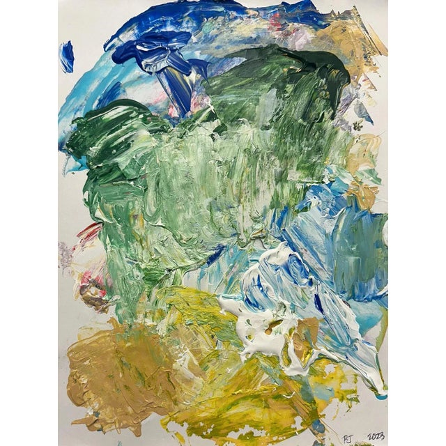 Palette Painting #6 Abstract Painting For Sale