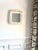 Glass Cicogne French Ceramic Mirror by Renzo Maar For Sale - Image 7 of 9