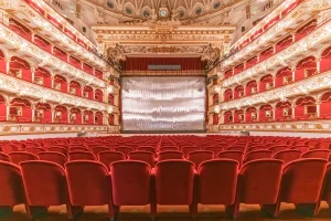 Teatro Petruzzelli Xi, Bari, Italy, Interior Photograph by Richard Silver