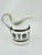 Italian 1980s Richard Ginori Black Ercolano Creamer For Sale - Image 3 of 5