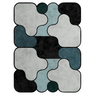 Tapis Shaped #28 Modern Eclectic Rug by TAPIS Studio, 2010s For Sale
