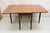 Antique American Colonial Cherry Wood Gateleg Drop Leaf Farmhouse Dining Table For Sale In Philadelphia - Image 6 of 11