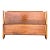 Kipp Stewart for Drexel Declaration Walnut Full Size Headboard and Footboard For Sale