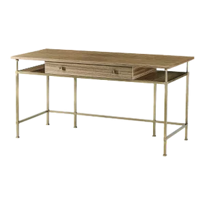 Mid Century Golden Desk