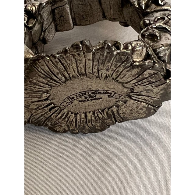 Reed and Barton Silver Rooster Napkin Rings From 1824 Collection Set of 3 For Sale In Jacksonville, FL - Image 6 of 8