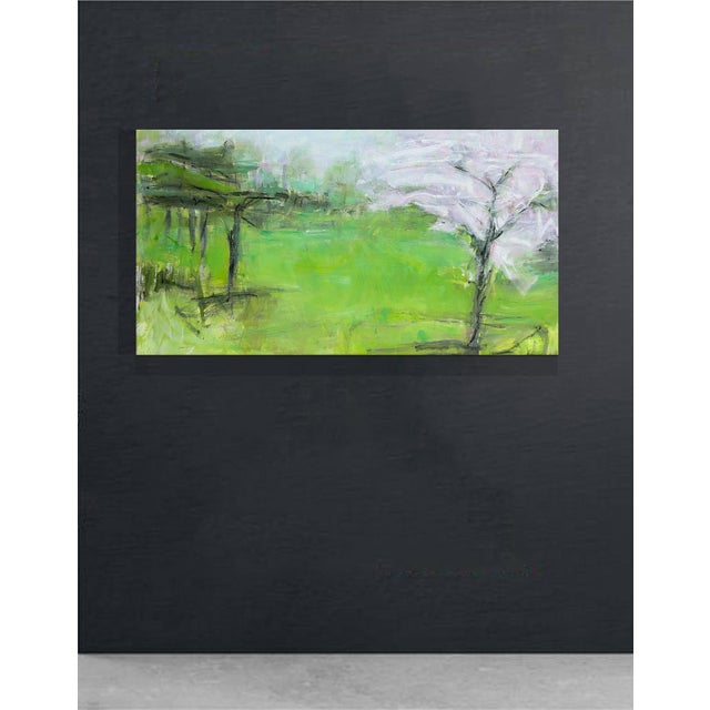 2020s "Opposites Attract" by Trixie Pitts Large Contemporary Landscape Oil Painting For Sale - Image 5 of 11