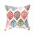 Contemporary Multi Color Hand Knotted Turkish Silk Ikat Pillow For Sale - Image 3 of 3
