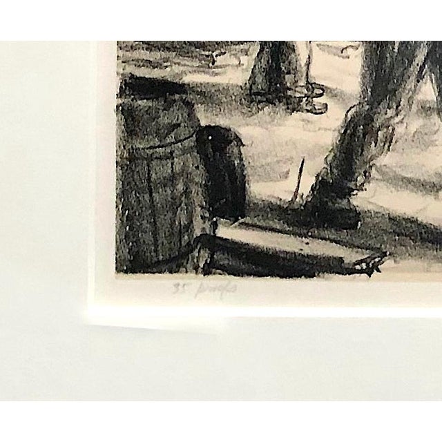1920s Social Realism “Erie R. R. Yards” Lithograph by Reginald Marsh For Sale In San Francisco - Image 6 of 7