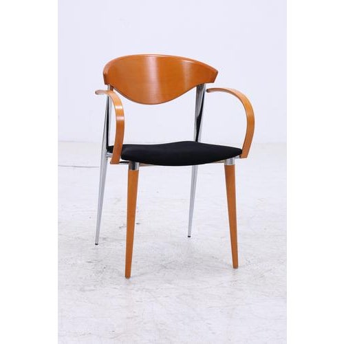 Vintage Spanish Chairs by Paco Capdell, 1980s Chair, Set of 3 For Sale - Image 5 of 18