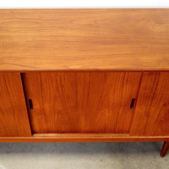 1950s Danish Teak Sideboard For Sale - Image 10 of 17
