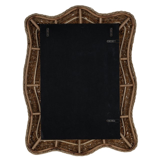 Modern Morris Wall Mirror, Banana Leaf For Sale - Image 3 of 7