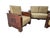 Vintage Custom Mahogany Sofa Set, 1980s For Sale In Los Angeles - Image 6 of 13